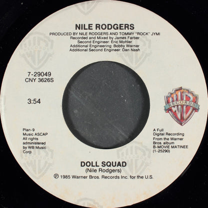 Nile Rodgers : Let's Go Out Tonight (7")