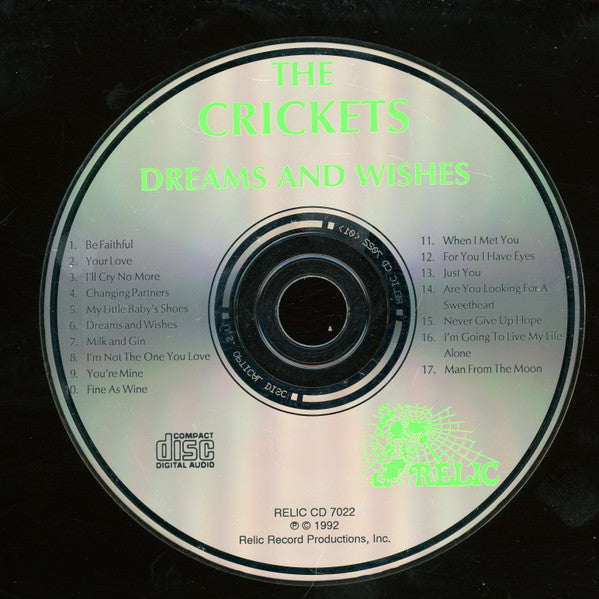 The Crickets (6) : Dreams And Wishes (CD, Comp)