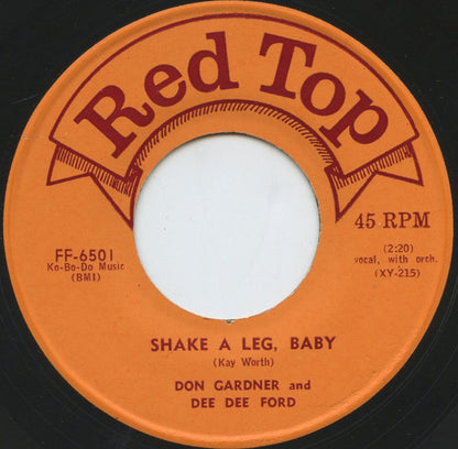 Don Gardner And  Dee Dee Ford : People Sho' Act Funny / Shake A Leg, Baby (7")