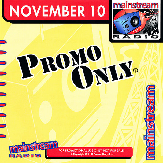 Various : Promo Only Mainstream Radio: November 2010 (CD, Comp, Promo)