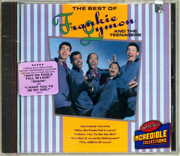 Frankie Lymon & The Teenagers : The Best Of Frankie Lymon & The Teenagers (CD, Comp)