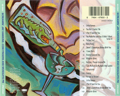 Screamin' Jay Hawkins : Cow Fingers & Mosquito Pie (CD, Comp, Mono)