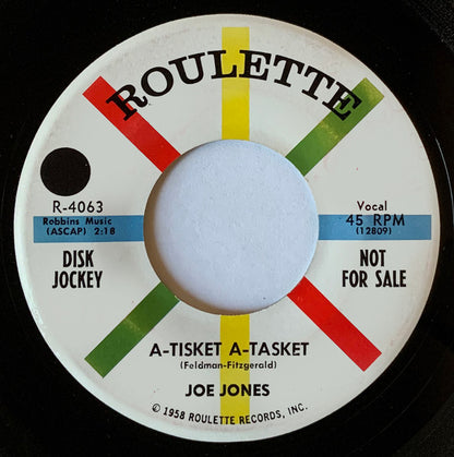 Joe Jones (2) : Every Night About Eight / A-Tisket A-Tasket (7", Single, Promo)
