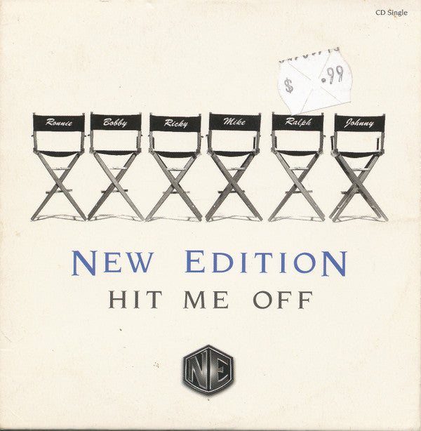 New Edition : Hit Me Off (CD, Single)