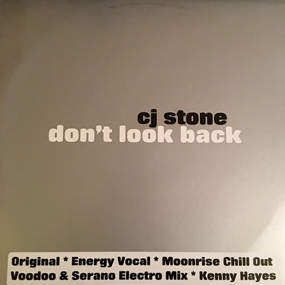 CJ Stone : Don't Look Back (2x12", Promo)