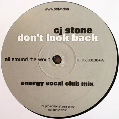 CJ Stone : Don't Look Back (2x12", Promo)