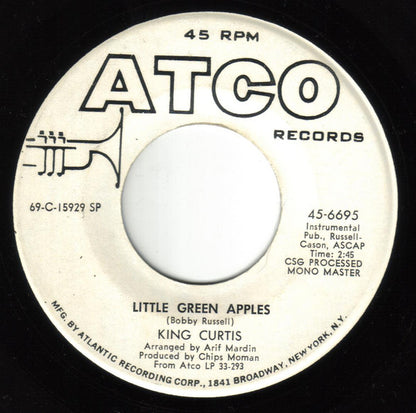 King Curtis : La Jeanne / Little Green Apples (7", Promo)