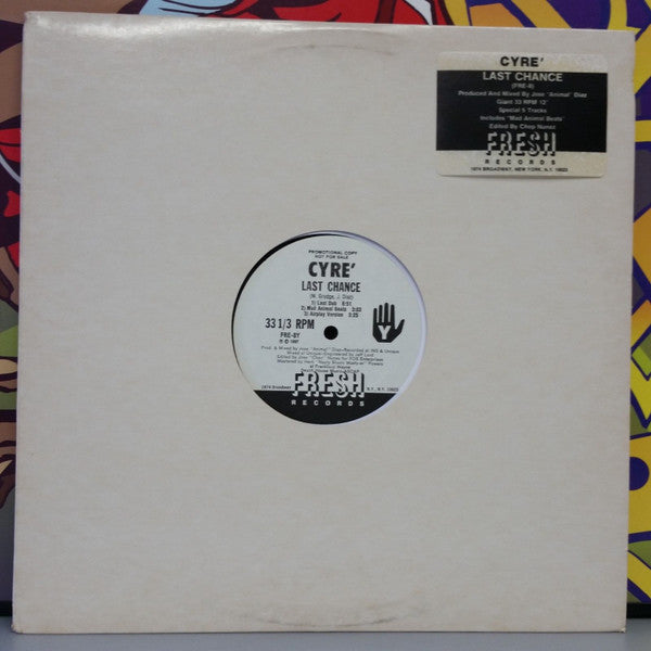 Cyré : Last Chance (12", Promo)
