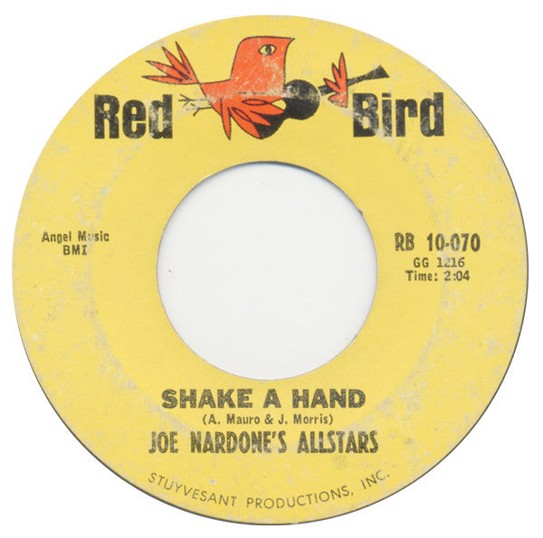 Joe Nardone's Allstars : Shake A Hand / Ride Your Pony (7", Styrene)