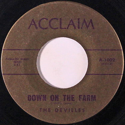 The Devilles (6) : Down On The Farm (7", Single)