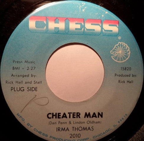 Irma Thomas : Cheater Man (7", Promo)