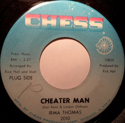 Irma Thomas : Cheater Man (7", Promo)