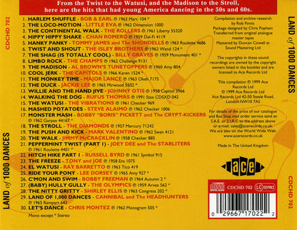 Various : Land Of 1000 Dances. The Ultimate Compilation Of Hit Dances 1958-1965 (CD, Comp, Mono)