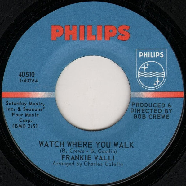 Frankie Valli : To Give (The Reason I Live) (7", Styrene, Mer)