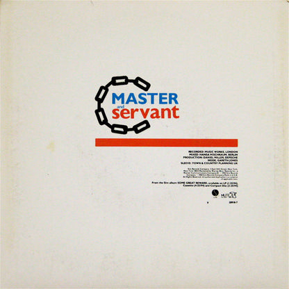 Depeche Mode : Master And Servant (7", Single, Emb)