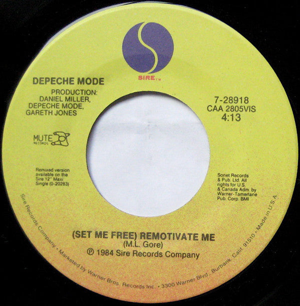 Depeche Mode : Master And Servant (7", Single, Emb)