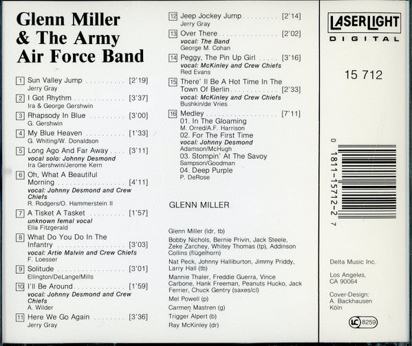 Glenn Miller And The Army Air Force Band : Glenn Miller And The Army Air Force Band (CD, Comp, Mono)