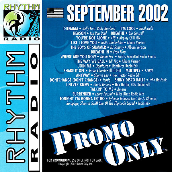 Various : Promo Only Rhythm Radio September 2002 (CD, Comp, Promo)