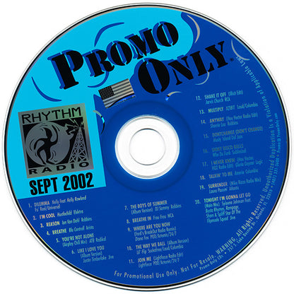 Various : Promo Only Rhythm Radio September 2002 (CD, Comp, Promo)