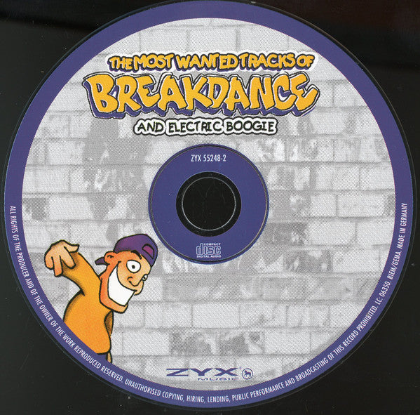 Various : The Most Wanted Tracks Of Breakdance And Electric Boogie (CD, Comp)