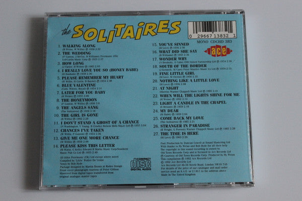 The Solitaires : Walking Along With... (CD, Comp)