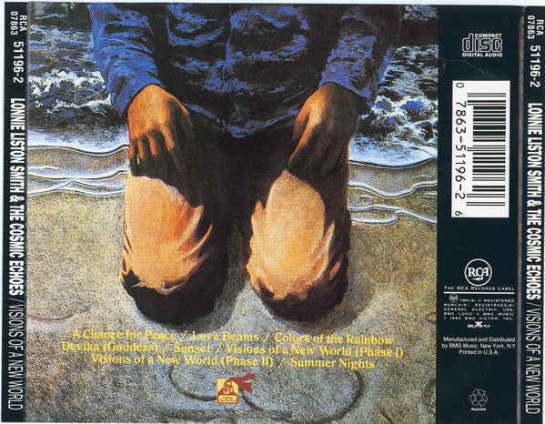 Lonnie Liston Smith And The Cosmic Echoes : Visions Of A New World (CD, Album, RE)