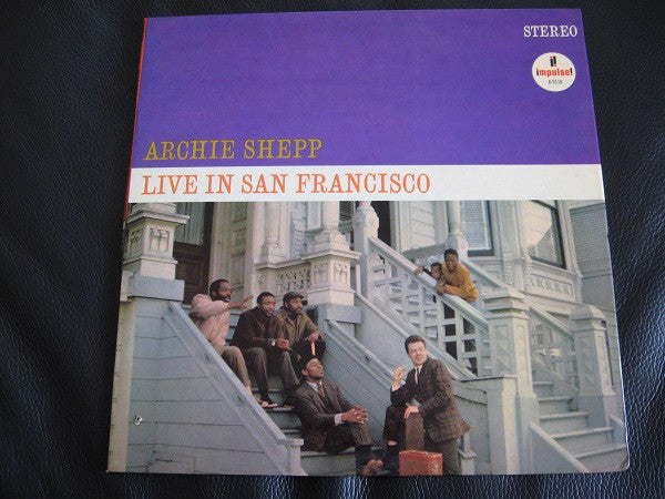 Archie Shepp : Live In San Francisco (LP, Album, RE, Gat)