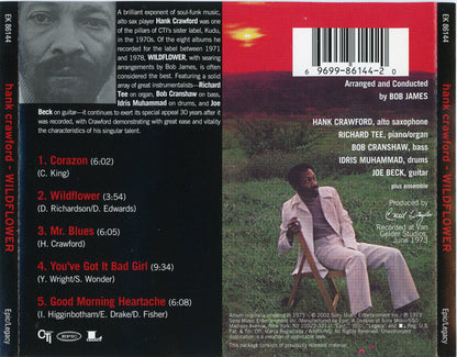 Hank Crawford : Wildflower (CD, Album, RE)