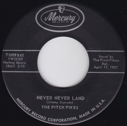 The Pitch Pikes : Zing Zing / Never Never Land (7", Single)