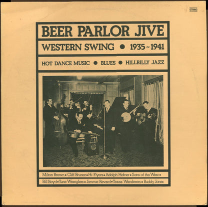 Various : Beer Parlor Jive - Western Swing - 1935-1941 (LP, Comp, Mono)