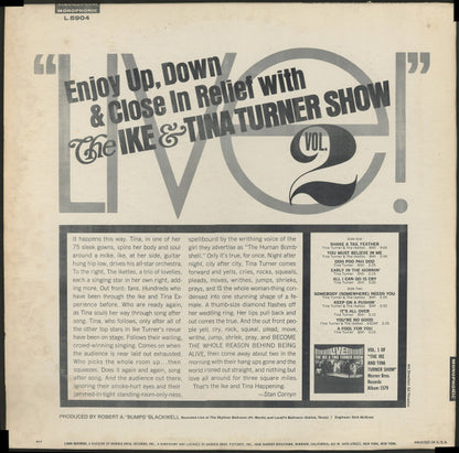 Ike & Tina Turner Revue : The Ike & Tina Turner Show - Vol. 2 (LP, Album, Mono)