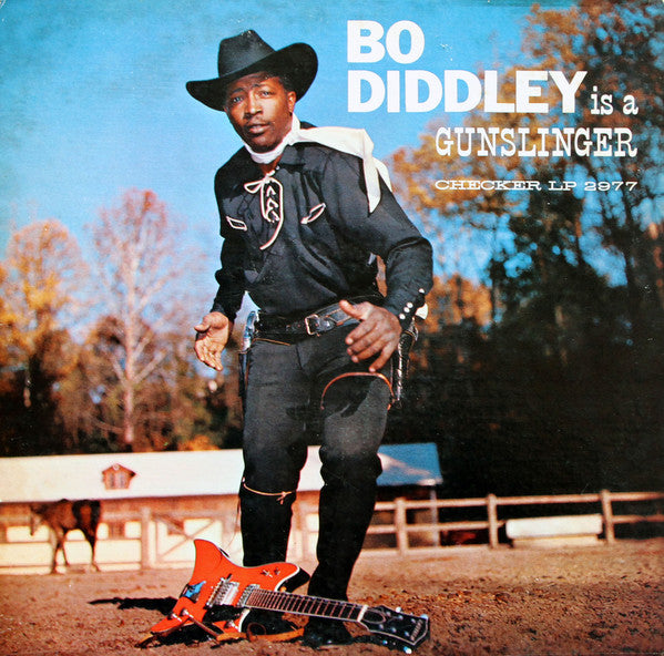 Bo Diddley : Bo Diddley Is A Gunslinger (LP, Album, Mono, Bla)