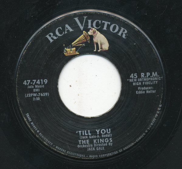 The Kings (13) : 'till You / Elephant Walk (7", Single)