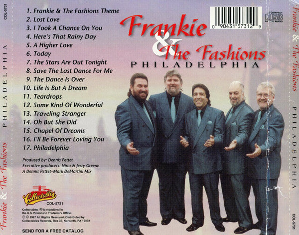 Frank Lafaro & The Fashions (8) : Philadelphia (CD, Album)