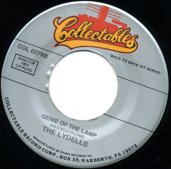 The Ly-Dells : Wizard Of Love / Genie Of The Lamp (7", Single)
