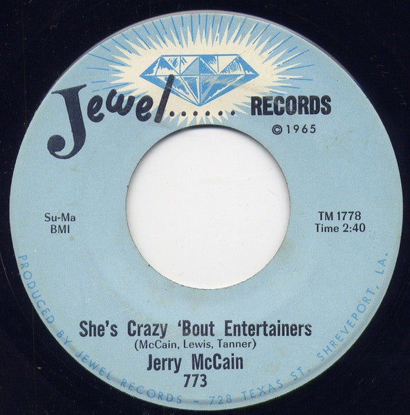 Jerry McCain : Love Ain't Nothin' To Play With (7", Single, Lab)