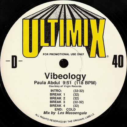 Various : Ultimix 40 (3x12", Comp, Promo)