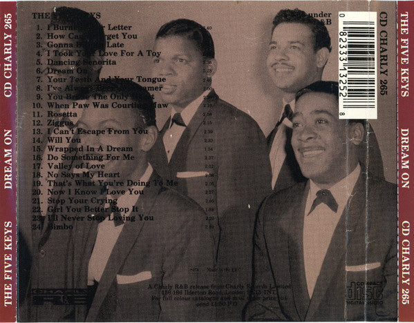 The Five Keys : Dream On (CD, Comp)
