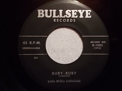 Little Willie Littlefield : Ruby-Ruby / Easy Go (7", Single)