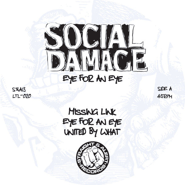 Social Damage : Eye For An Eye (7")