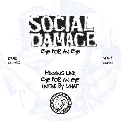 Social Damage : Eye For An Eye (7")