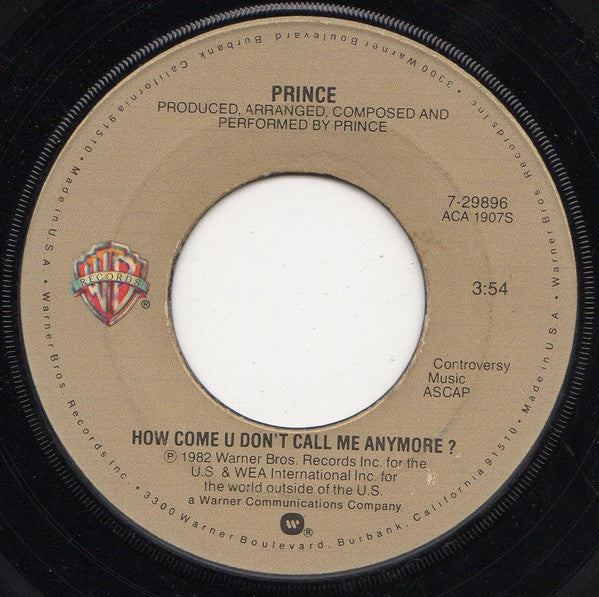Prince : 1999 (7", Single, Jac)