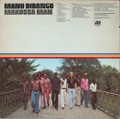Manu Dibango : Makossa Man (LP, Album, RE, Pre)
