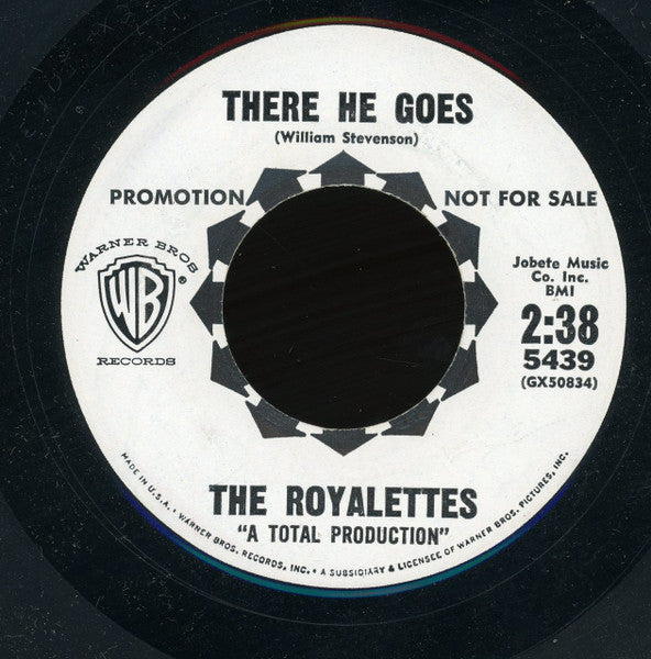 The Royalettes : Come To Me / There He Goes  (7", Promo)