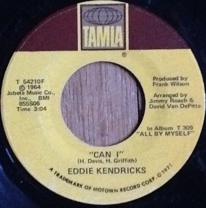 Eddie Kendricks : I Did It All For You / Can I (7", Single, Sup)