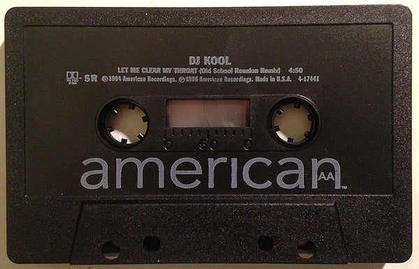 DJ Kool : Let Me Clear My Throat (Cass, Single, Bla)