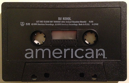 DJ Kool : Let Me Clear My Throat (Cass, Single, Bla)
