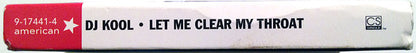 DJ Kool : Let Me Clear My Throat (Cass, Single, Bla)