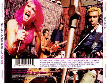 No Doubt : Return Of Saturn (CD, Album, PMD)