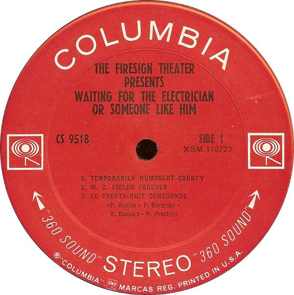 The Firesign Theatre : Waiting For The Electrician Or Someone Like Him (LP)
